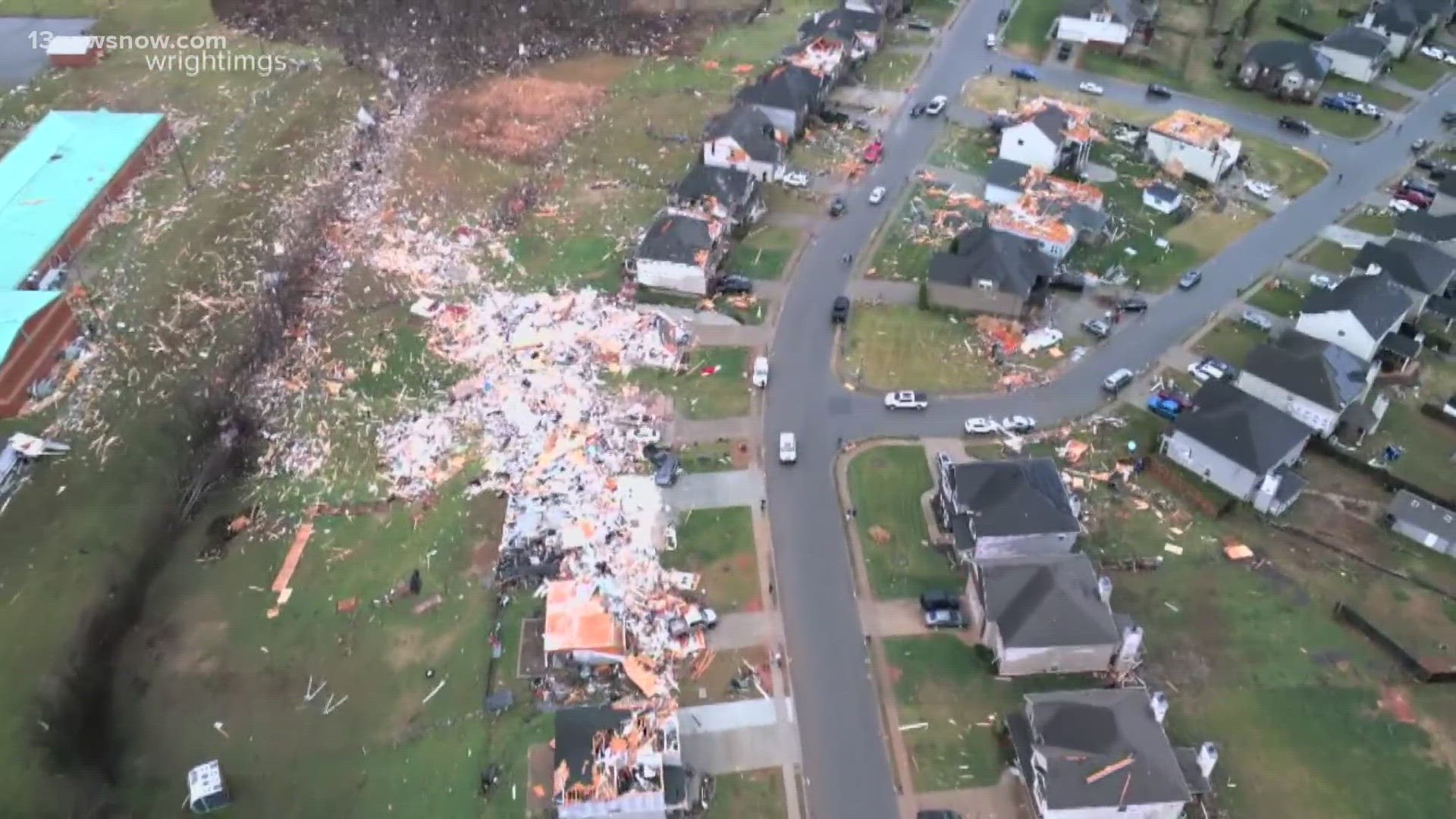 The powerful storm system that spawned deadly tornadoes across the south is hitting the northeast. In Tennessee, at least 6 people are dead, including 2 children.