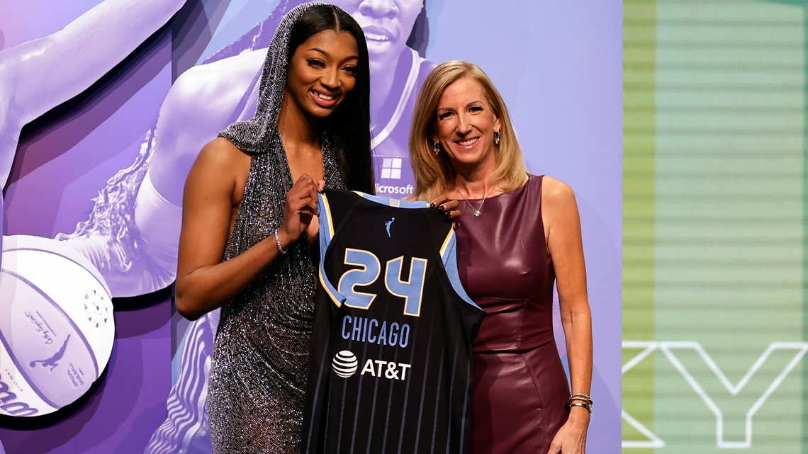 2024 WNBA Draft Angel Reese picked 7th by Chicago Sky | kvue.com