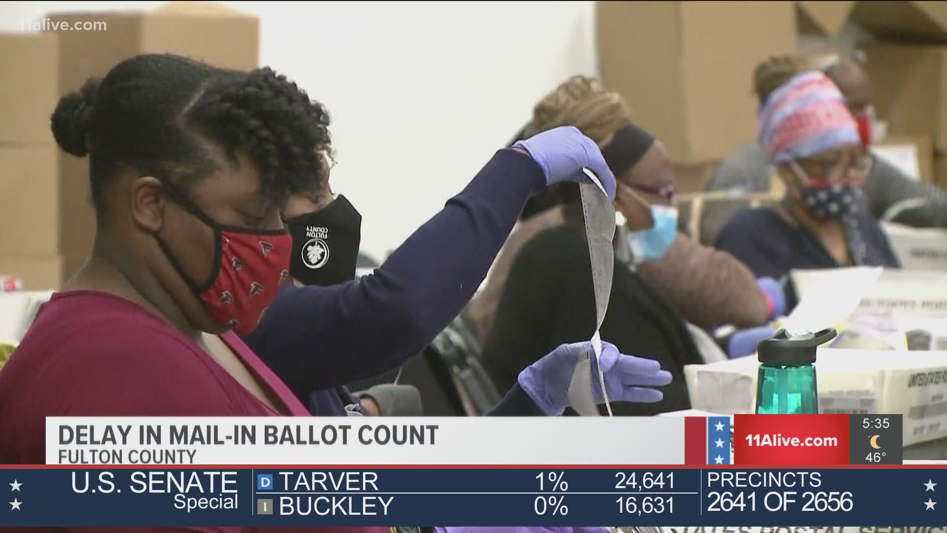 Fulton County Absentee Ballot Counting Kvue Com