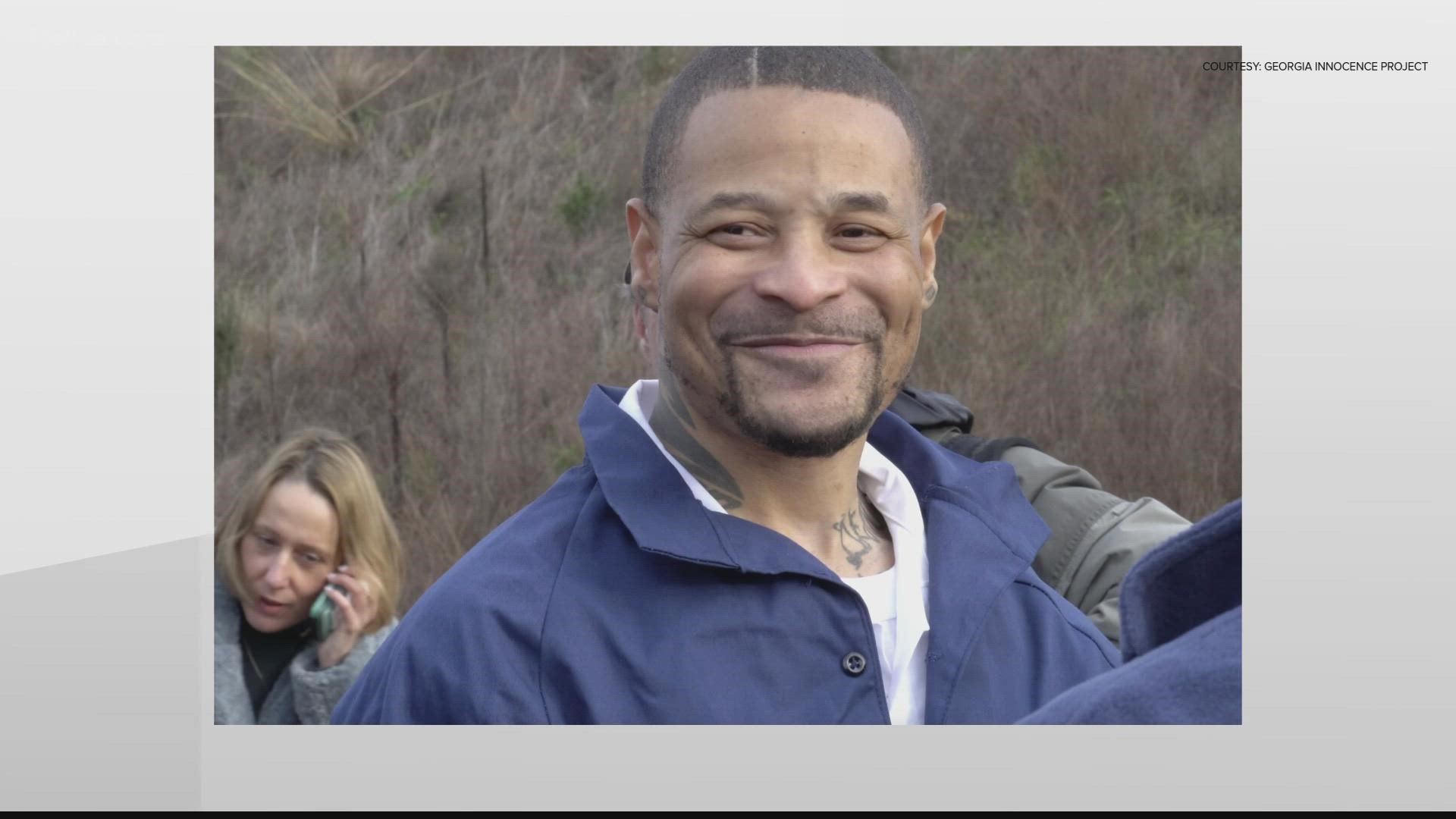 After over two decades behind bars, a Georgia man is finally free.