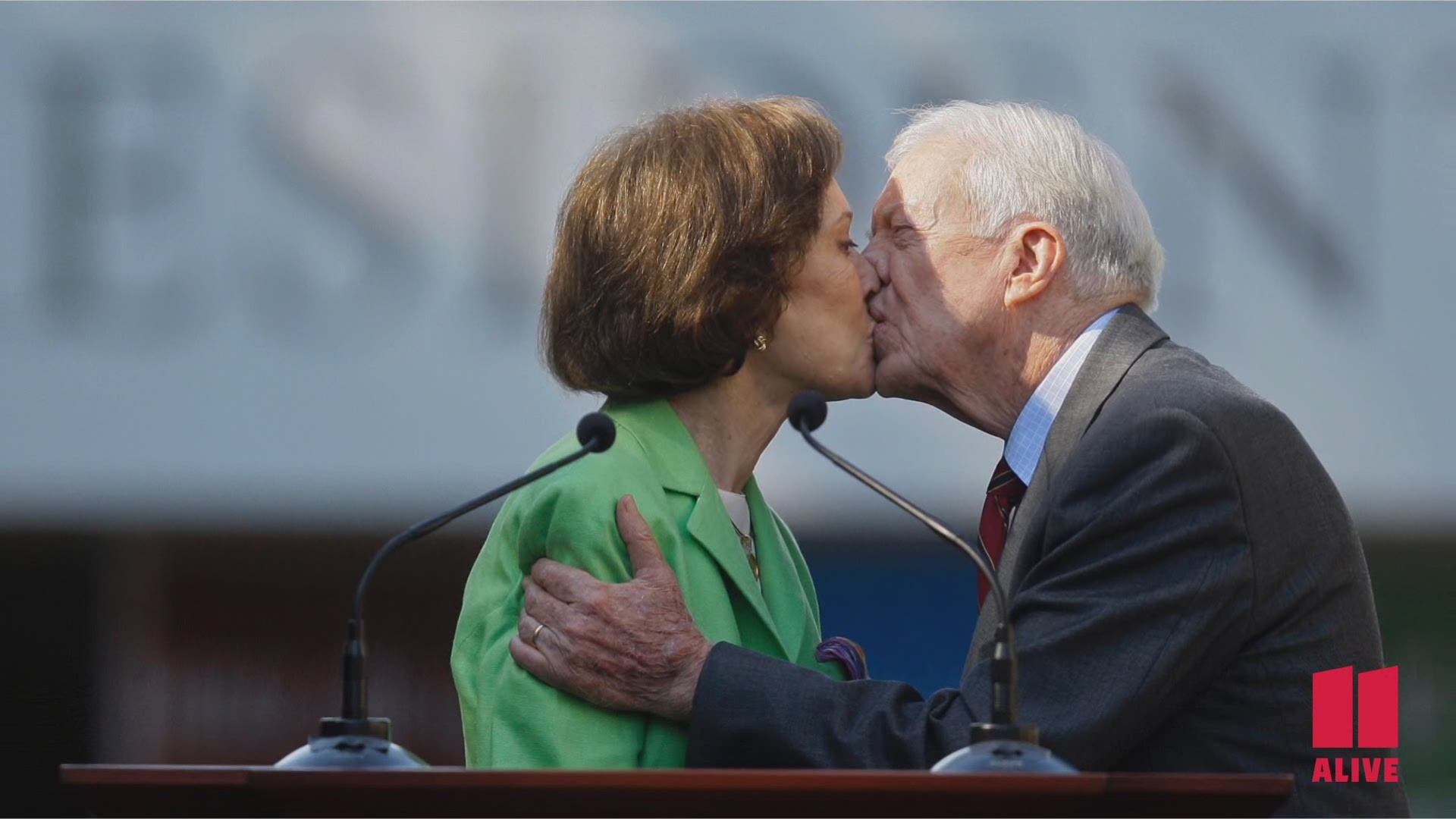 This love story begins in Plains, Georgia. That’s where Former President Jimmy Carter and Rosalynn would meet.