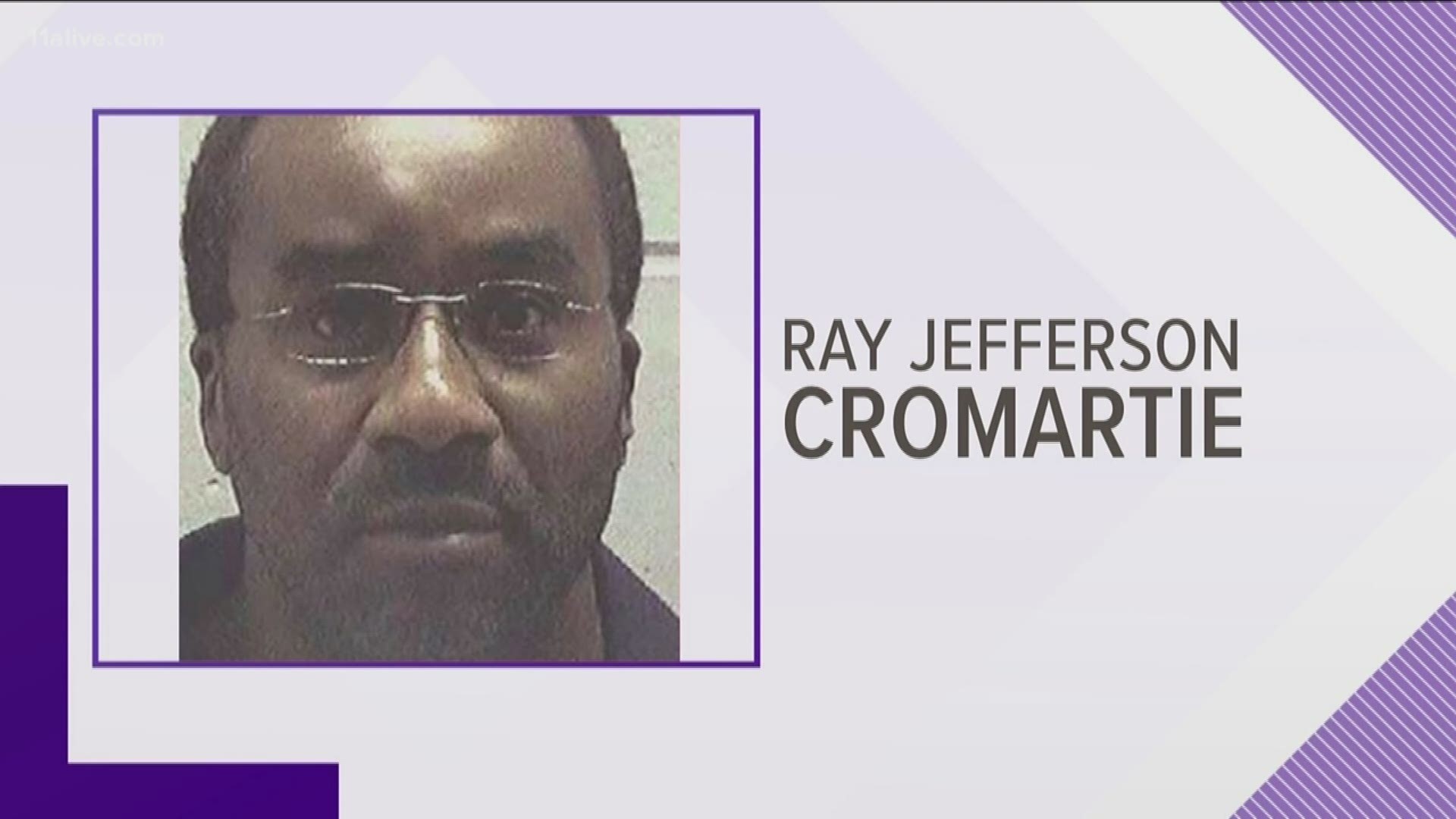 Ray Jefferson Cromartie was originally scheduled for execution on Oct. 30 but a stay of execution pushed back the date.