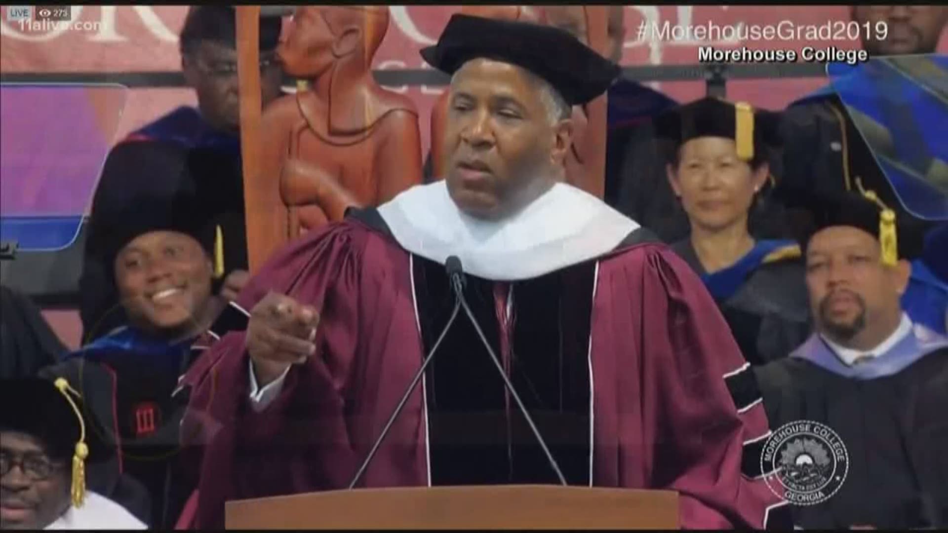 Billionaire philanthropist Robert Smith promised last spring to pay off all of the college debt of the Morehouse graduating class of 2019.